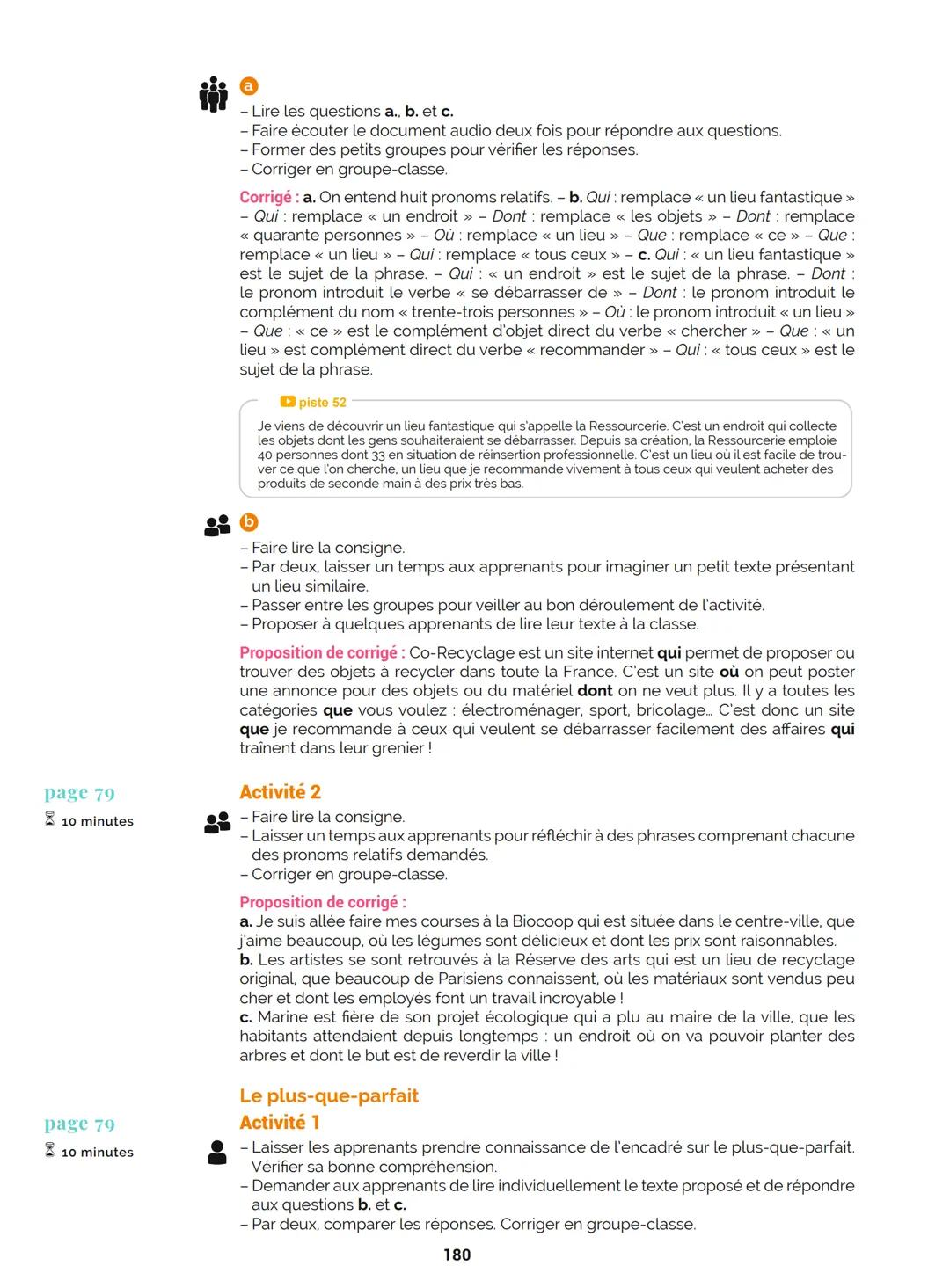 Agir
Coopérer
Apprendre
L'atelier
Méthode
de Français
B1
GUIDE PRATIQUE DE CLASSE
didier
Français Langue Étrangère Agir
Coopérer
Apprendre