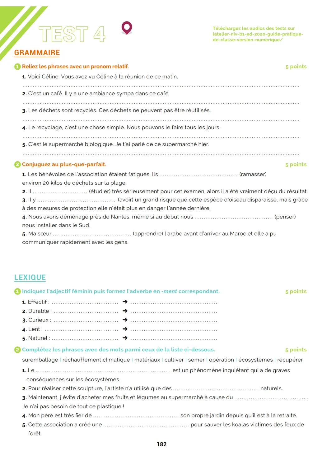 Agir
Coopérer
Apprendre
L'atelier
Méthode
de Français
B1
GUIDE PRATIQUE DE CLASSE
didier
Français Langue Étrangère Agir
Coopérer
Apprendre