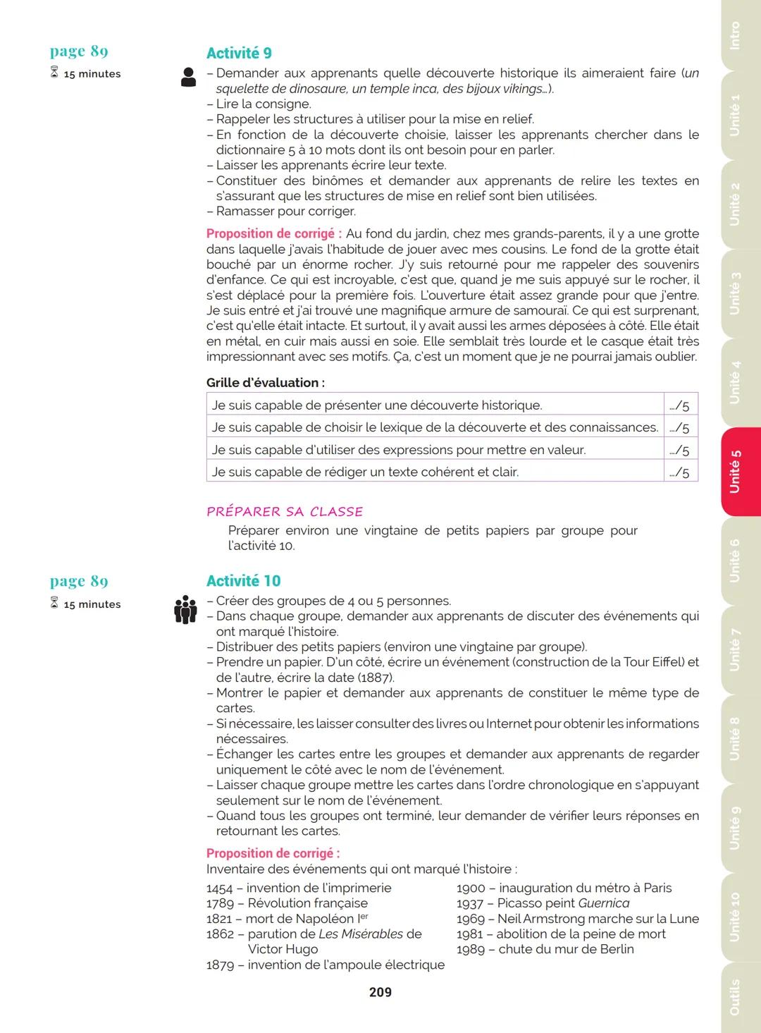 Agir
Coopérer
Apprendre
L'atelier
Méthode
de Français
B1
GUIDE PRATIQUE DE CLASSE
didier
Français Langue Étrangère Agir
Coopérer
Apprendre