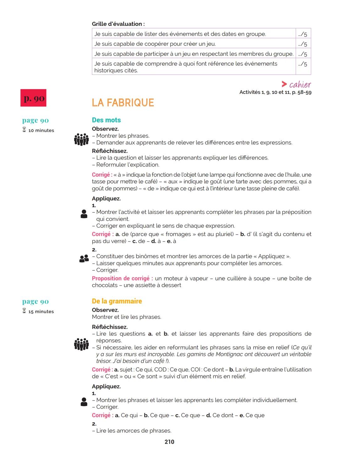 Agir
Coopérer
Apprendre
L'atelier
Méthode
de Français
B1
GUIDE PRATIQUE DE CLASSE
didier
Français Langue Étrangère Agir
Coopérer
Apprendre