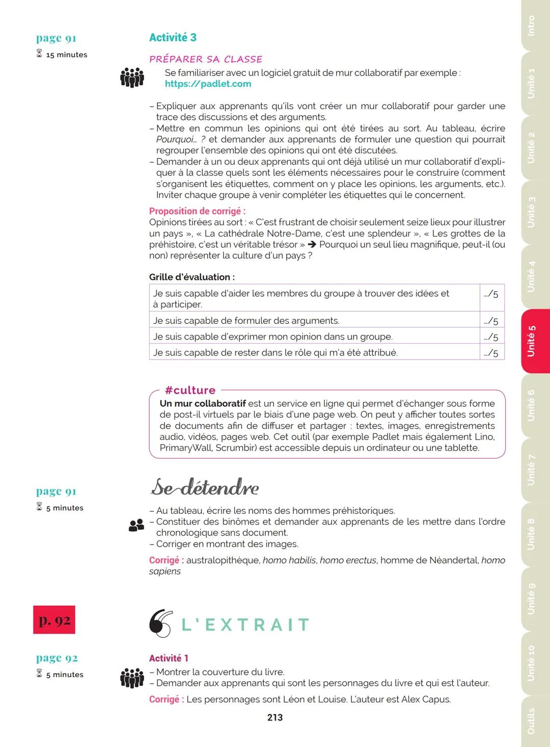 Agir
Coopérer
Apprendre
L'atelier
Méthode
de Français
B1
GUIDE PRATIQUE DE CLASSE
didier
Français Langue Étrangère Agir
Coopérer
Apprendre