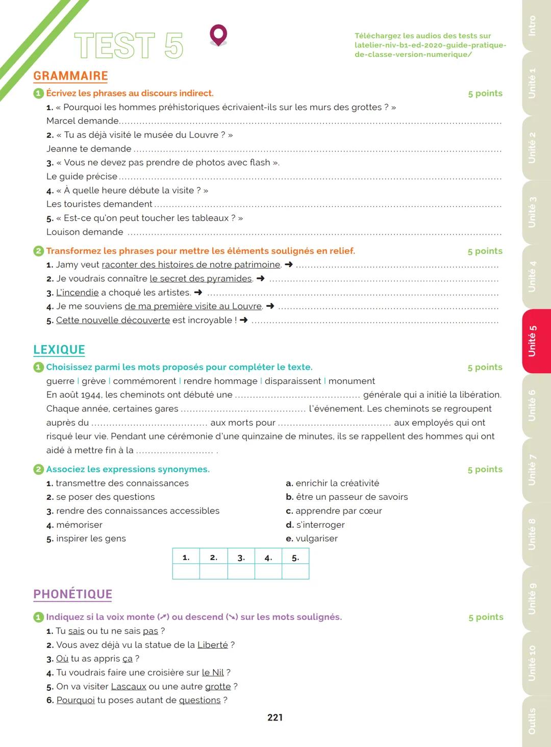 Agir
Coopérer
Apprendre
L'atelier
Méthode
de Français
B1
GUIDE PRATIQUE DE CLASSE
didier
Français Langue Étrangère Agir
Coopérer
Apprendre