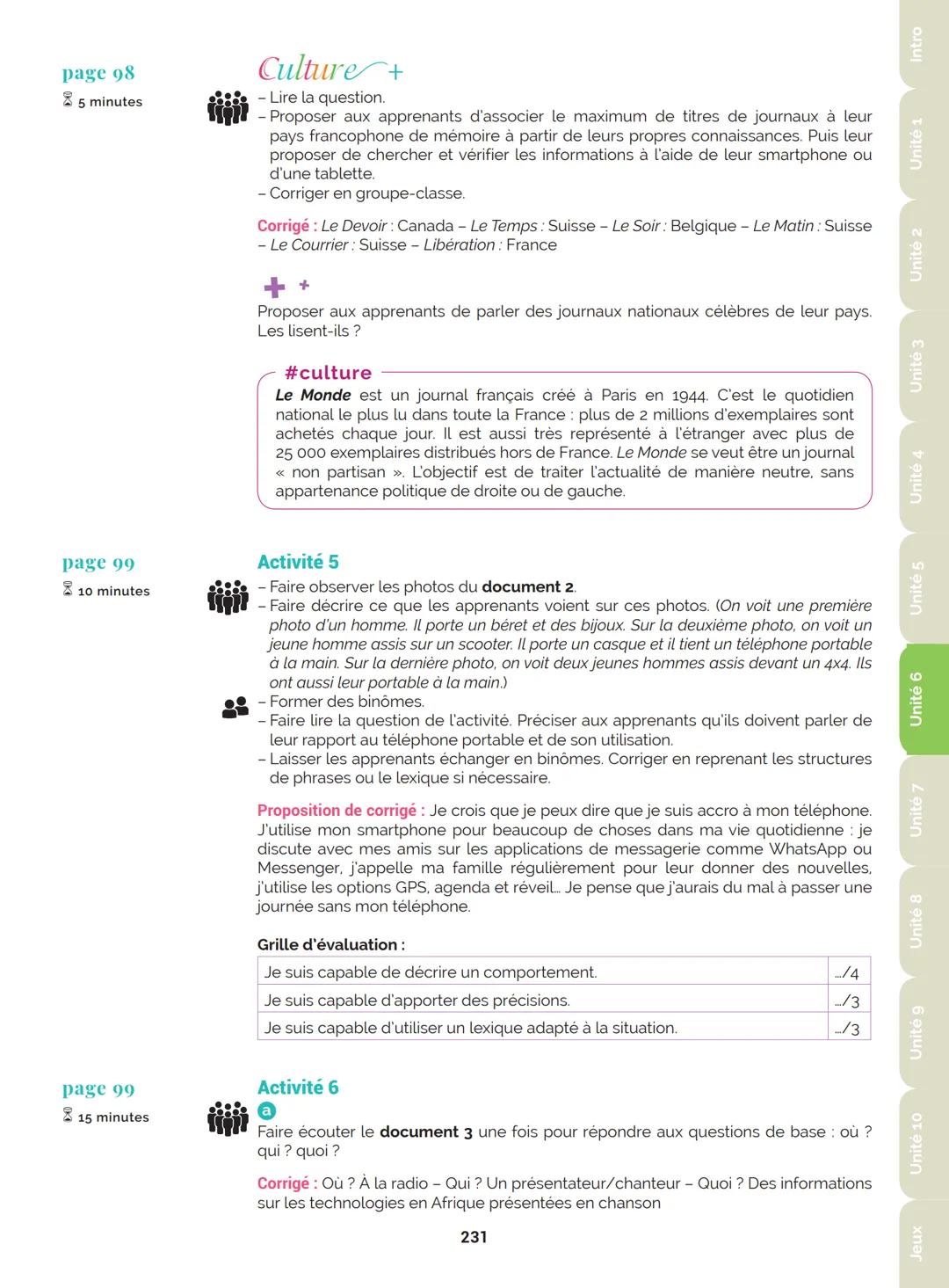 Agir
Coopérer
Apprendre
L'atelier
Méthode
de Français
B1
GUIDE PRATIQUE DE CLASSE
didier
Français Langue Étrangère Agir
Coopérer
Apprendre