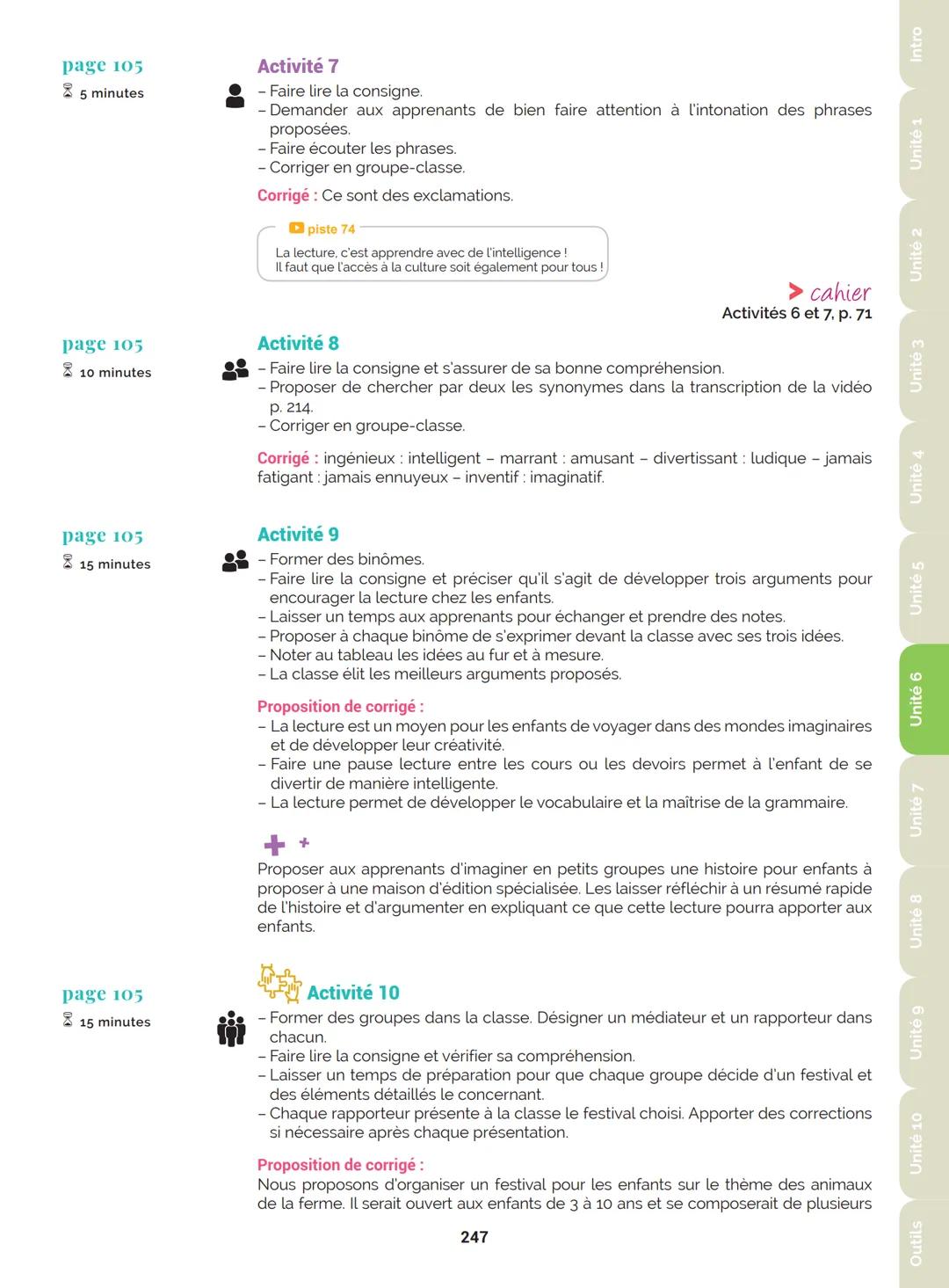 Agir
Coopérer
Apprendre
L'atelier
Méthode
de Français
B1
GUIDE PRATIQUE DE CLASSE
didier
Français Langue Étrangère Agir
Coopérer
Apprendre