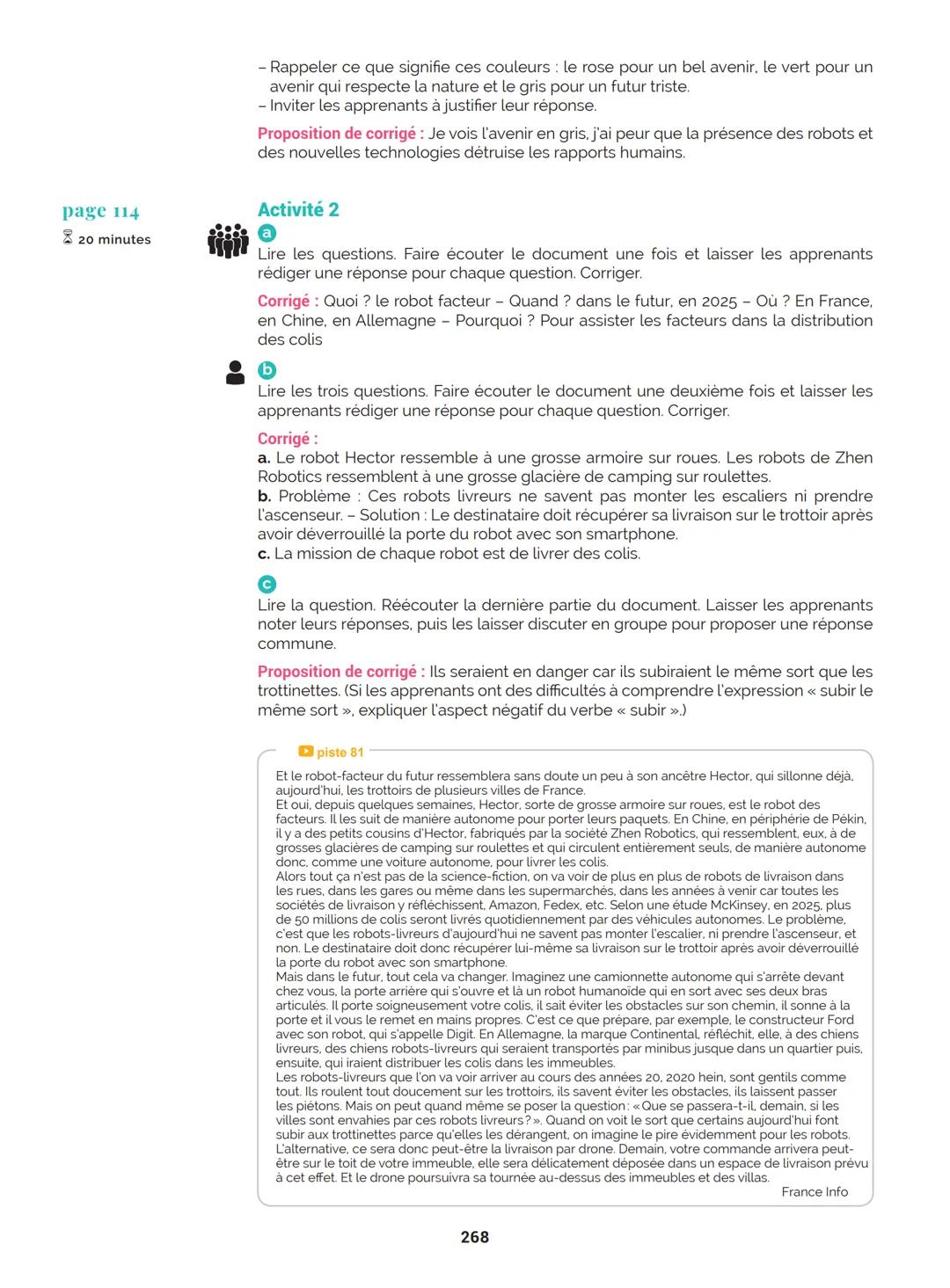 Agir
Coopérer
Apprendre
L'atelier
Méthode
de Français
B1
GUIDE PRATIQUE DE CLASSE
didier
Français Langue Étrangère Agir
Coopérer
Apprendre