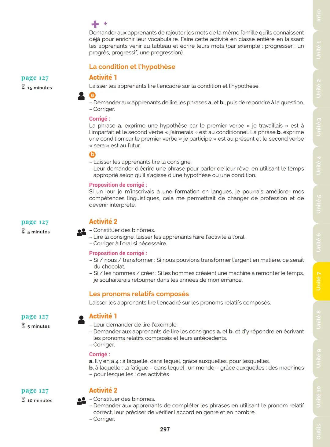 Agir
Coopérer
Apprendre
L'atelier
Méthode
de Français
B1
GUIDE PRATIQUE DE CLASSE
didier
Français Langue Étrangère Agir
Coopérer
Apprendre