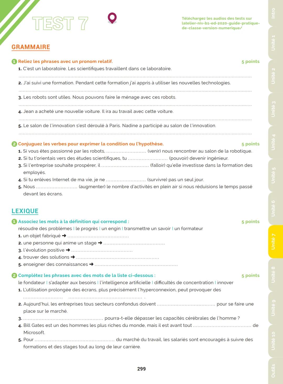 Agir
Coopérer
Apprendre
L'atelier
Méthode
de Français
B1
GUIDE PRATIQUE DE CLASSE
didier
Français Langue Étrangère Agir
Coopérer
Apprendre