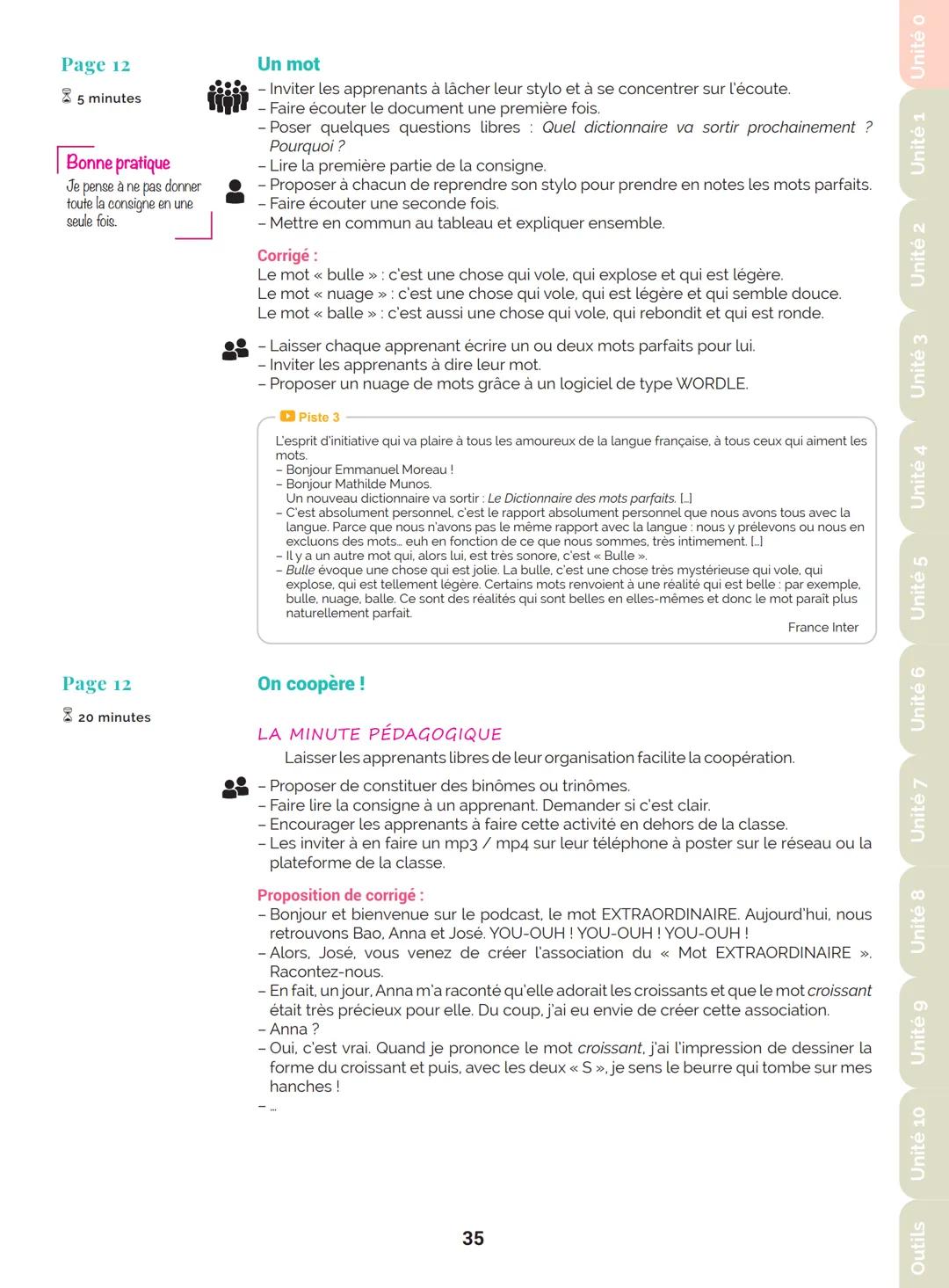 Agir
Coopérer
Apprendre
L'atelier
Méthode
de Français
B1
GUIDE PRATIQUE DE CLASSE
didier
Français Langue Étrangère Agir
Coopérer
Apprendre