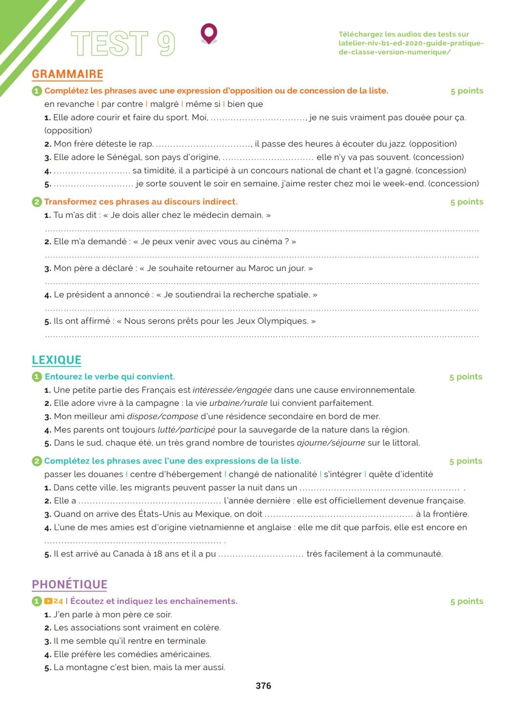 Agir
Coopérer
Apprendre
L'atelier
Méthode
de Français
B1
GUIDE PRATIQUE DE CLASSE
didier
Français Langue Étrangère Agir
Coopérer
Apprendre