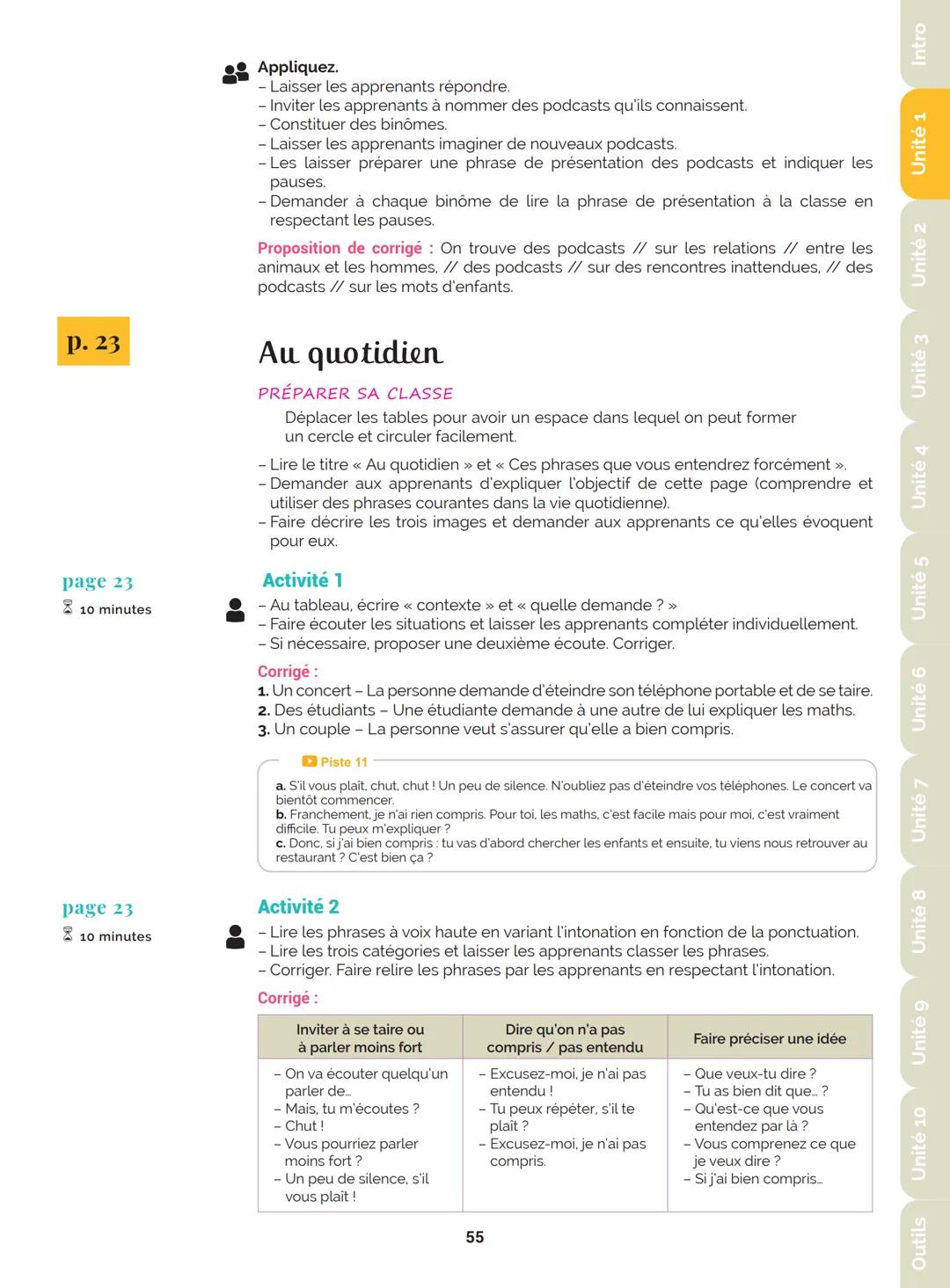 Agir
Coopérer
Apprendre
L'atelier
Méthode
de Français
B1
GUIDE PRATIQUE DE CLASSE
didier
Français Langue Étrangère Agir
Coopérer
Apprendre