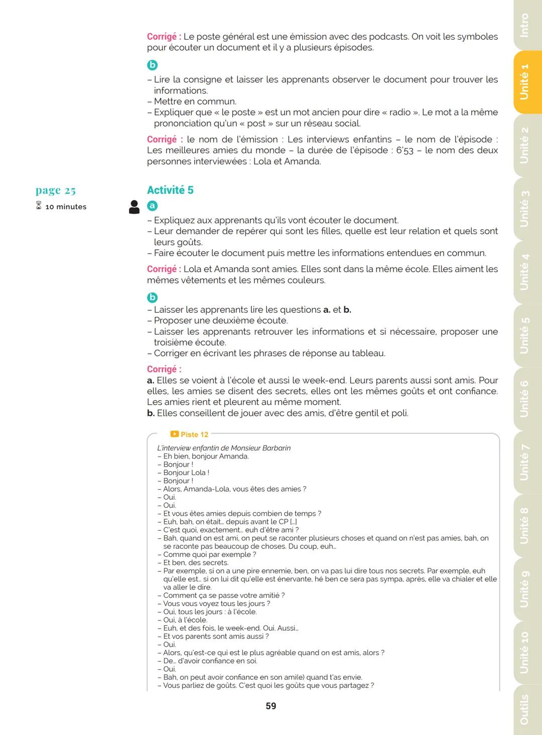 Agir
Coopérer
Apprendre
L'atelier
Méthode
de Français
B1
GUIDE PRATIQUE DE CLASSE
didier
Français Langue Étrangère Agir
Coopérer
Apprendre