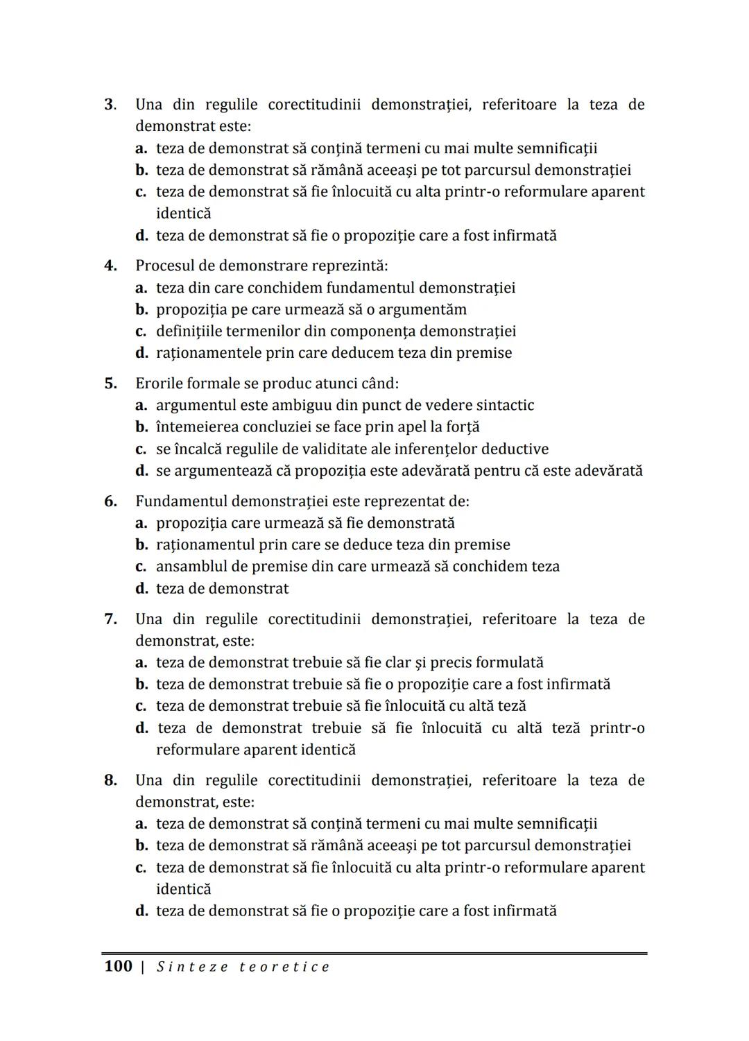Florin IORGA
Marcel RUS
LOGICĂ, ARGUMENTARE
ȘI COMUNICARE
GHID COMPLET pentru Bacalaureat
➤ Sinteze teoretice
➤ 30 de teste
➤ Bareme şi rezo