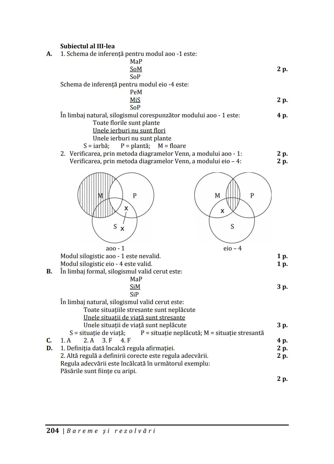 Florin IORGA
Marcel RUS
LOGICĂ, ARGUMENTARE
ȘI COMUNICARE
GHID COMPLET pentru Bacalaureat
➤ Sinteze teoretice
➤ 30 de teste
➤ Bareme şi rezo