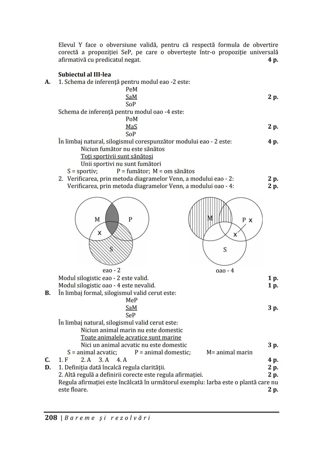 Florin IORGA
Marcel RUS
LOGICĂ, ARGUMENTARE
ȘI COMUNICARE
GHID COMPLET pentru Bacalaureat
➤ Sinteze teoretice
➤ 30 de teste
➤ Bareme şi rezo