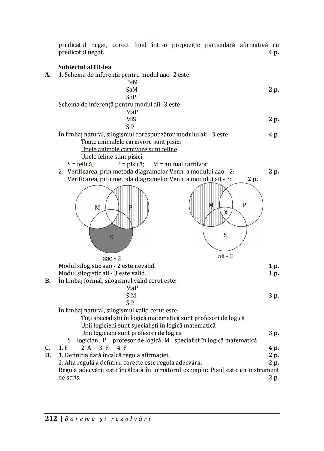 Florin IORGA
Marcel RUS
LOGICĂ, ARGUMENTARE
ȘI COMUNICARE
GHID COMPLET pentru Bacalaureat
➤ Sinteze teoretice
➤ 30 de teste
➤ Bareme şi rezo