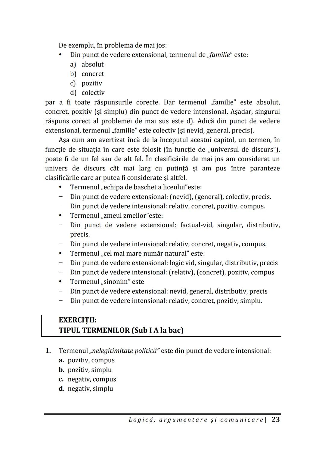 Florin IORGA
Marcel RUS
LOGICĂ, ARGUMENTARE
ȘI COMUNICARE
GHID COMPLET pentru Bacalaureat
➤ Sinteze teoretice
➤ 30 de teste
➤ Bareme şi rezo