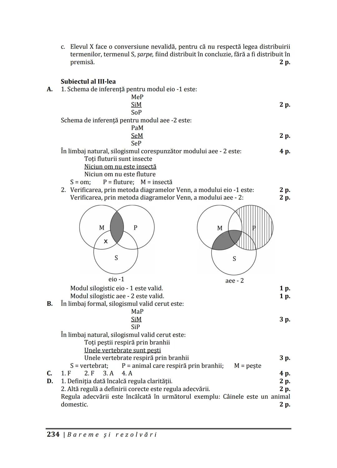 Florin IORGA
Marcel RUS
LOGICĂ, ARGUMENTARE
ȘI COMUNICARE
GHID COMPLET pentru Bacalaureat
➤ Sinteze teoretice
➤ 30 de teste
➤ Bareme şi rezo