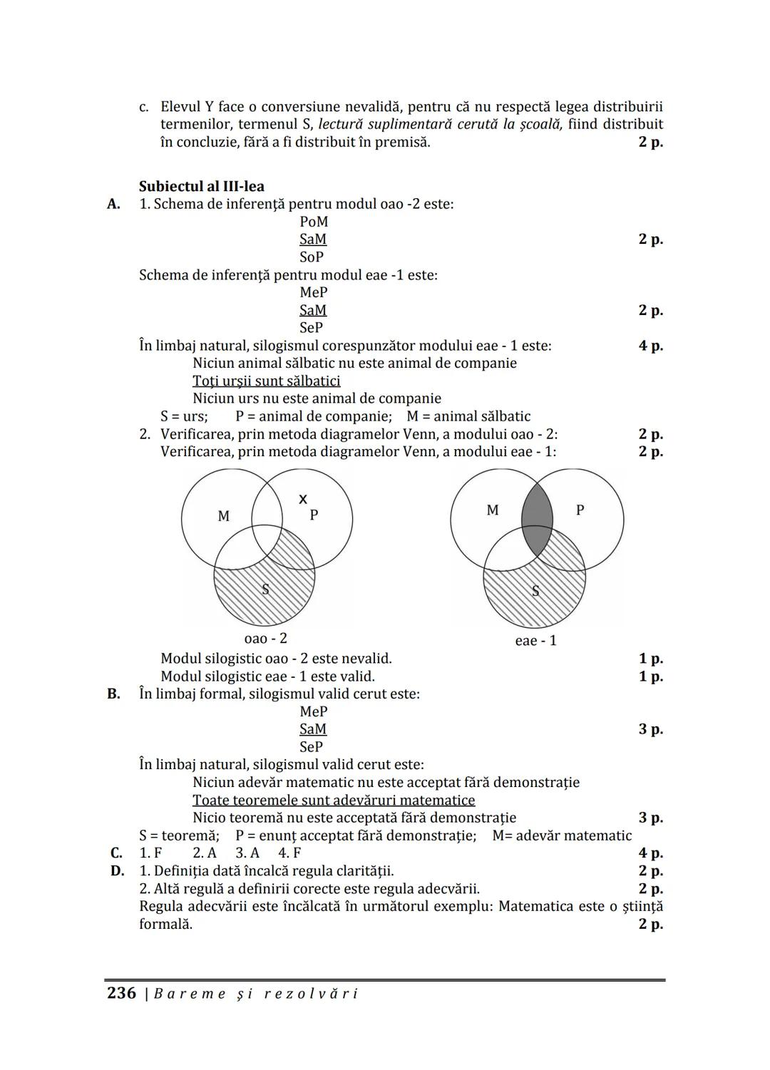 Florin IORGA
Marcel RUS
LOGICĂ, ARGUMENTARE
ȘI COMUNICARE
GHID COMPLET pentru Bacalaureat
➤ Sinteze teoretice
➤ 30 de teste
➤ Bareme şi rezo