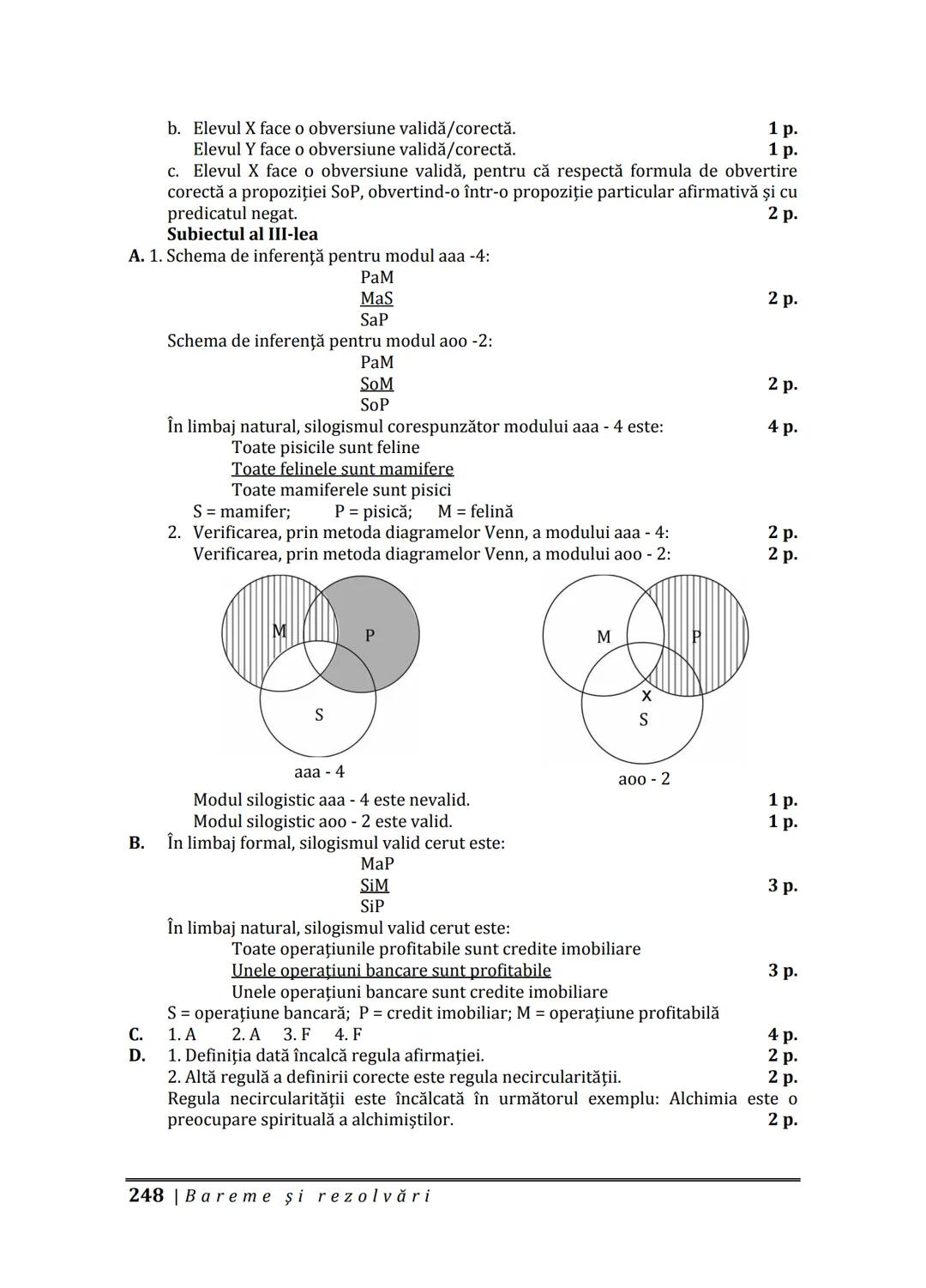 Florin IORGA
Marcel RUS
LOGICĂ, ARGUMENTARE
ȘI COMUNICARE
GHID COMPLET pentru Bacalaureat
➤ Sinteze teoretice
➤ 30 de teste
➤ Bareme şi rezo