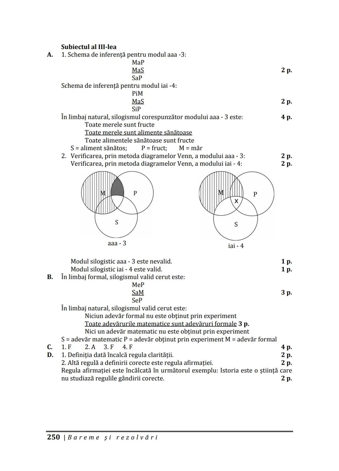 Florin IORGA
Marcel RUS
LOGICĂ, ARGUMENTARE
ȘI COMUNICARE
GHID COMPLET pentru Bacalaureat
➤ Sinteze teoretice
➤ 30 de teste
➤ Bareme şi rezo