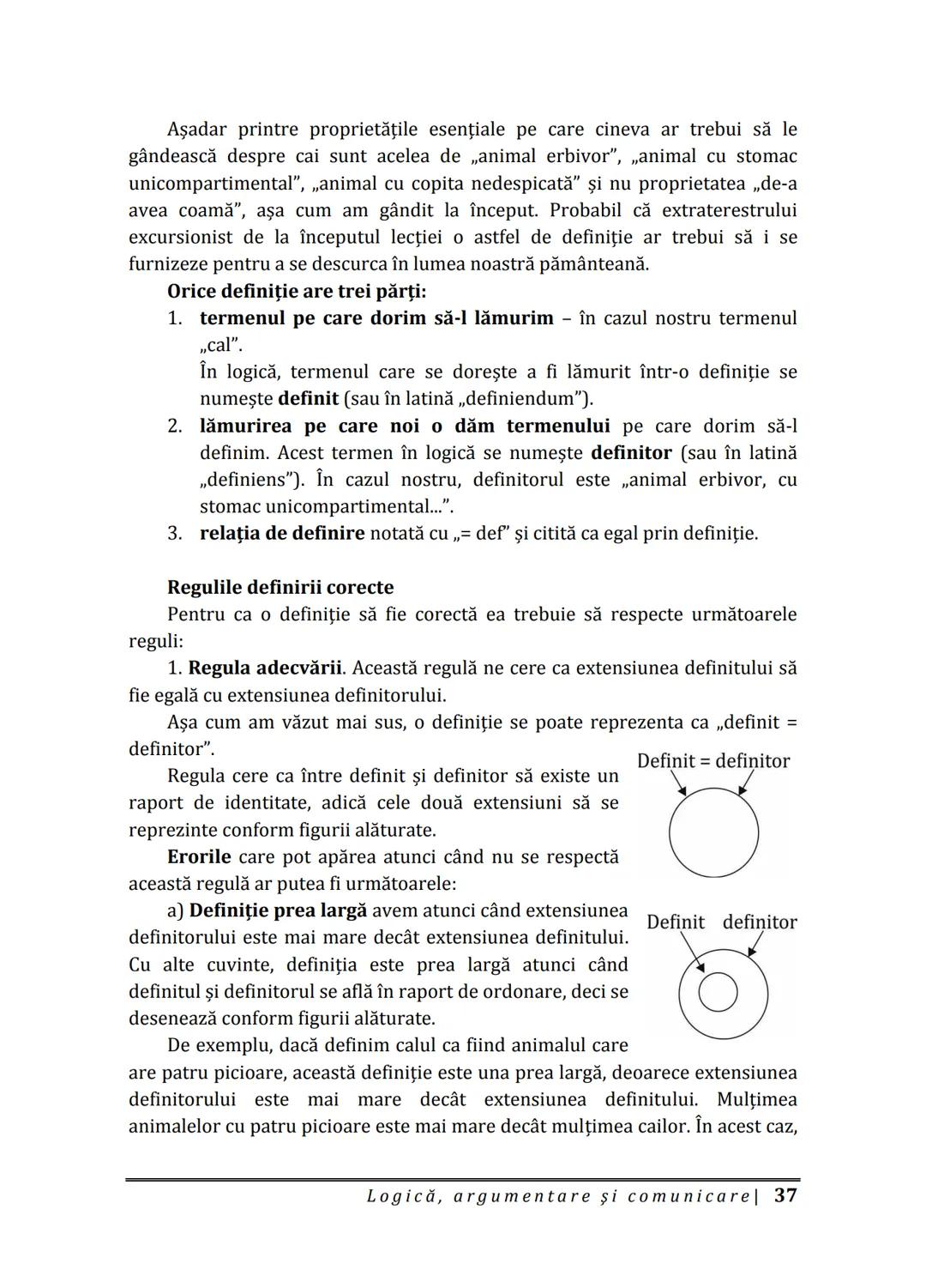 Florin IORGA
Marcel RUS
LOGICĂ, ARGUMENTARE
ȘI COMUNICARE
GHID COMPLET pentru Bacalaureat
➤ Sinteze teoretice
➤ 30 de teste
➤ Bareme şi rezo