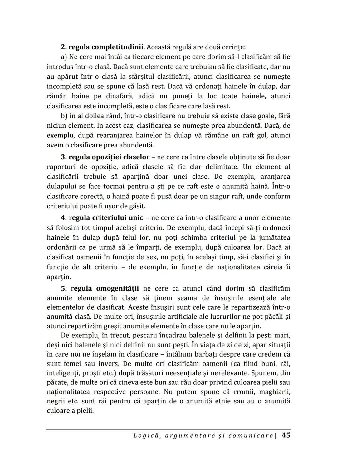 Florin IORGA
Marcel RUS
LOGICĂ, ARGUMENTARE
ȘI COMUNICARE
GHID COMPLET pentru Bacalaureat
➤ Sinteze teoretice
➤ 30 de teste
➤ Bareme şi rezo