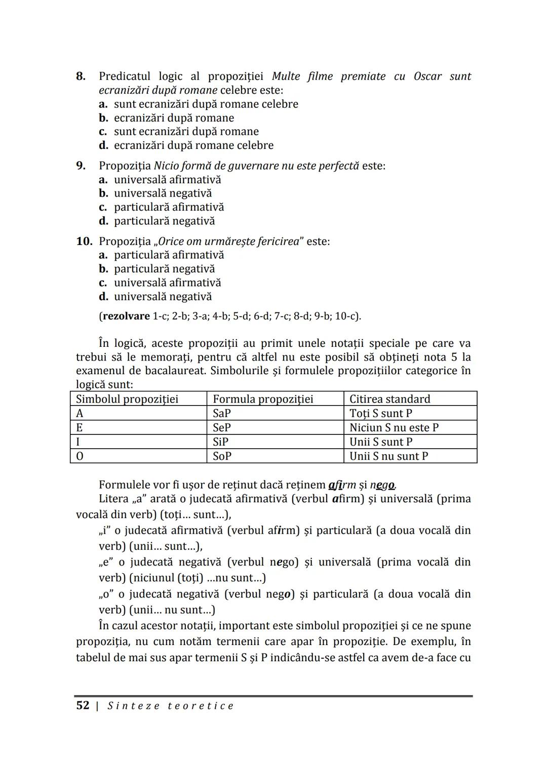 Florin IORGA
Marcel RUS
LOGICĂ, ARGUMENTARE
ȘI COMUNICARE
GHID COMPLET pentru Bacalaureat
➤ Sinteze teoretice
➤ 30 de teste
➤ Bareme şi rezo