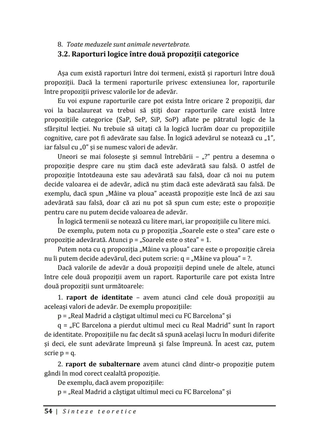 Florin IORGA
Marcel RUS
LOGICĂ, ARGUMENTARE
ȘI COMUNICARE
GHID COMPLET pentru Bacalaureat
➤ Sinteze teoretice
➤ 30 de teste
➤ Bareme şi rezo