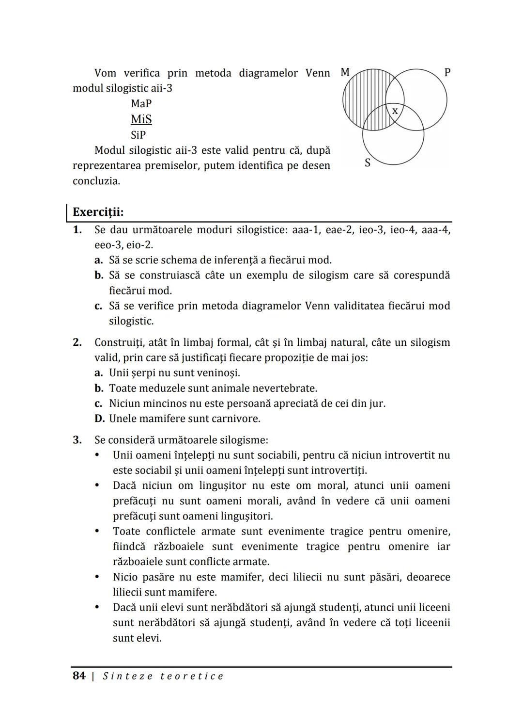 Florin IORGA
Marcel RUS
LOGICĂ, ARGUMENTARE
ȘI COMUNICARE
GHID COMPLET pentru Bacalaureat
➤ Sinteze teoretice
➤ 30 de teste
➤ Bareme şi rezo