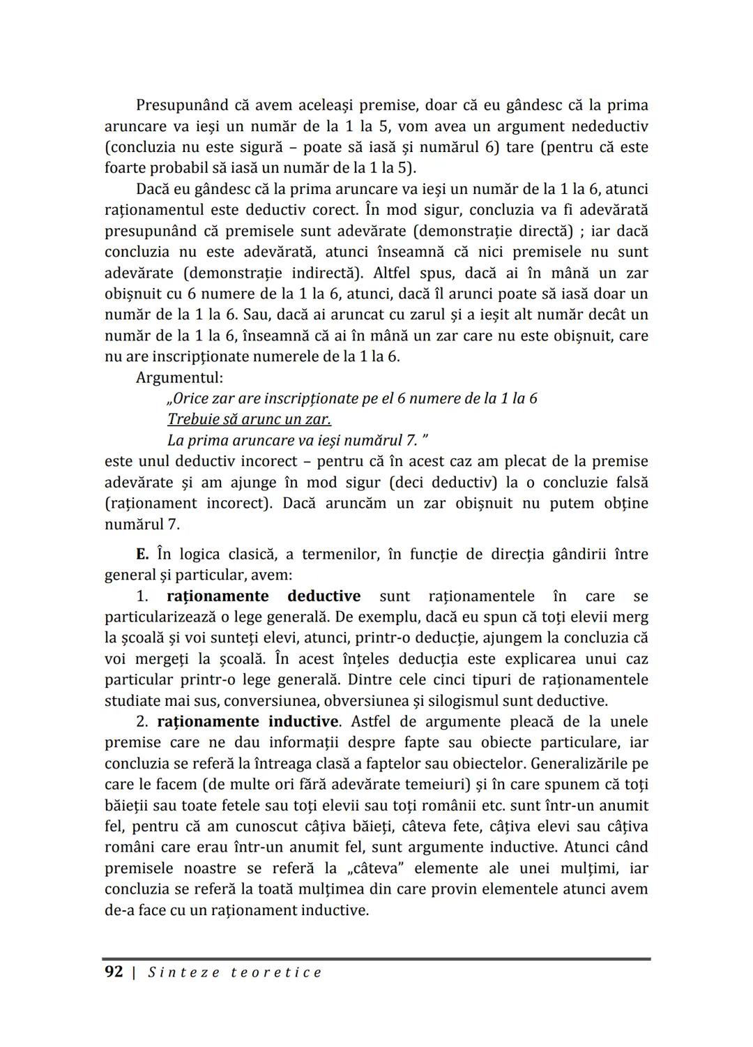 Florin IORGA
Marcel RUS
LOGICĂ, ARGUMENTARE
ȘI COMUNICARE
GHID COMPLET pentru Bacalaureat
➤ Sinteze teoretice
➤ 30 de teste
➤ Bareme şi rezo