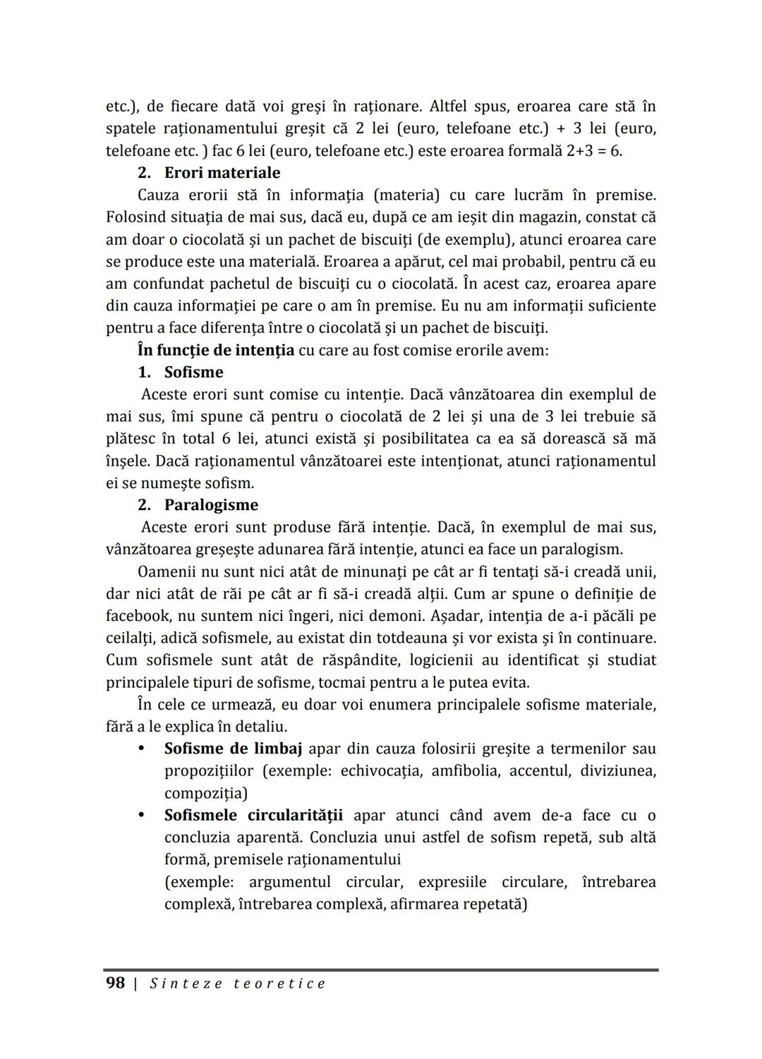 Florin IORGA
Marcel RUS
LOGICĂ, ARGUMENTARE
ȘI COMUNICARE
GHID COMPLET pentru Bacalaureat
➤ Sinteze teoretice
➤ 30 de teste
➤ Bareme şi rezo