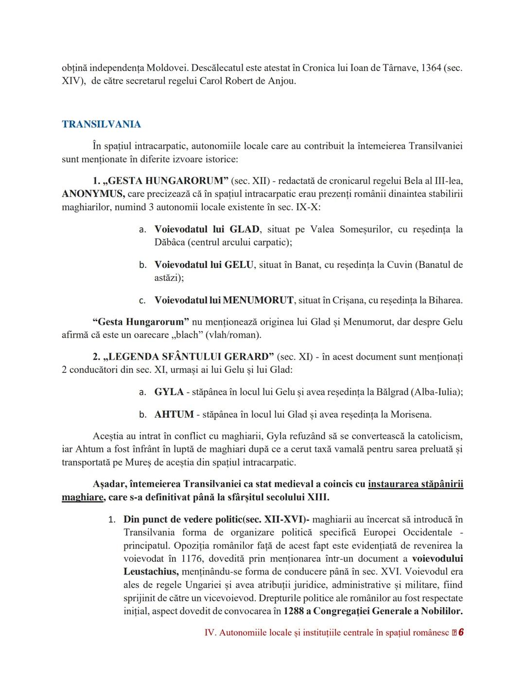 AS
ID
ASOCIAŢIA STUDENŢILOR
LA ISTORIE
"DACIA"
ISHA BUCHAREST
CAPITOLUL IV. AUTONOMII LOCALE ȘI INSTITUȚII
CENTRALE ÎN SPAȚIUL ROMÂNESC
(SE
