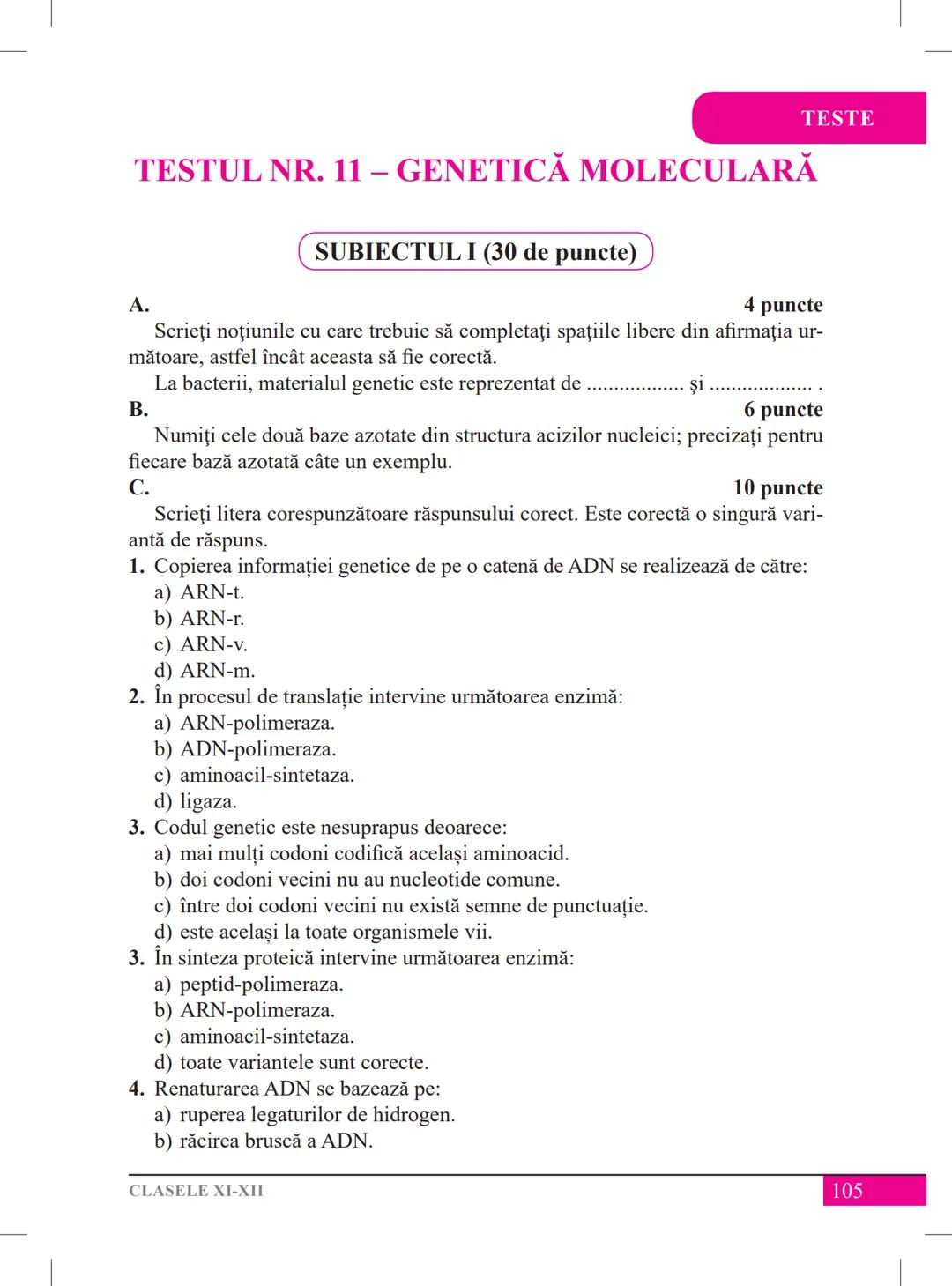 Mariana Drumea
Ramona A. Morar
Ramona O. Morar
BIOLOGIE – ANATOMIE ȘI
FIZIOLOGIE UMANĂ, GENETICĂ
ȘI ECOLOGIE UMANĂ
Ghid de pregătire
pentru