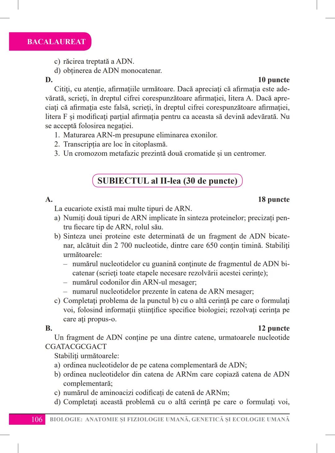 Mariana Drumea
Ramona A. Morar
Ramona O. Morar
BIOLOGIE – ANATOMIE ȘI
FIZIOLOGIE UMANĂ, GENETICĂ
ȘI ECOLOGIE UMANĂ
Ghid de pregătire
pentru