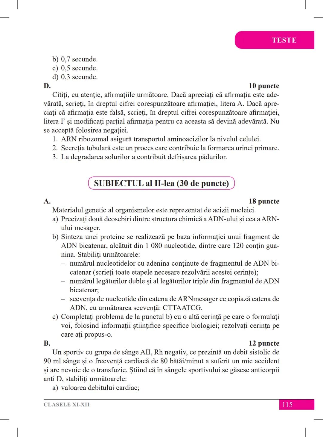 Mariana Drumea
Ramona A. Morar
Ramona O. Morar
BIOLOGIE – ANATOMIE ȘI
FIZIOLOGIE UMANĂ, GENETICĂ
ȘI ECOLOGIE UMANĂ
Ghid de pregătire
pentru