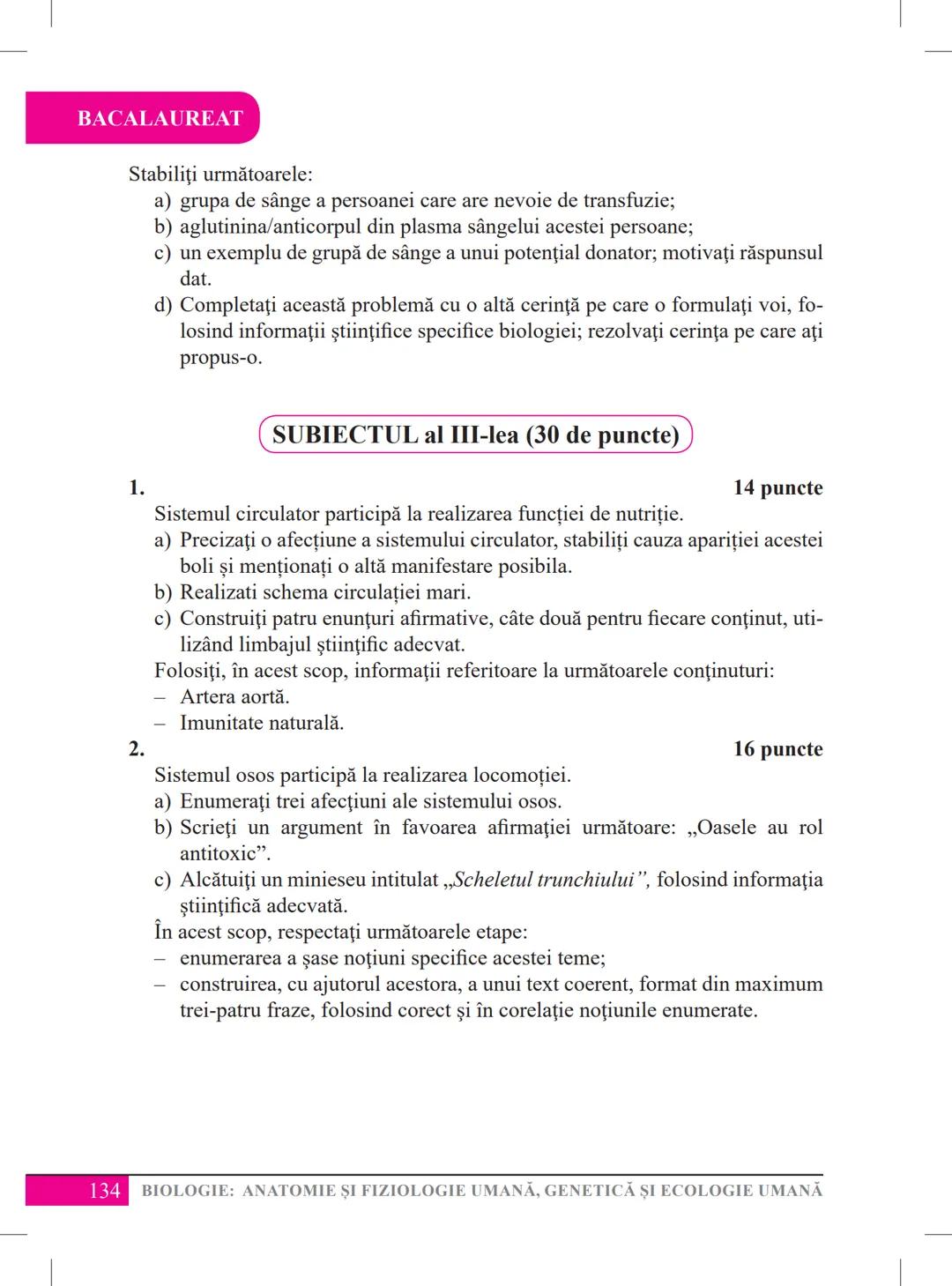 Mariana Drumea
Ramona A. Morar
Ramona O. Morar
BIOLOGIE – ANATOMIE ȘI
FIZIOLOGIE UMANĂ, GENETICĂ
ȘI ECOLOGIE UMANĂ
Ghid de pregătire
pentru