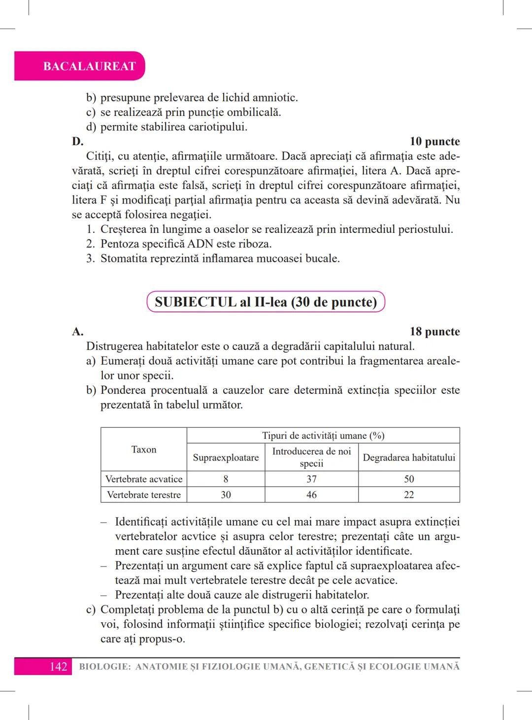 Mariana Drumea
Ramona A. Morar
Ramona O. Morar
BIOLOGIE – ANATOMIE ȘI
FIZIOLOGIE UMANĂ, GENETICĂ
ȘI ECOLOGIE UMANĂ
Ghid de pregătire
pentru