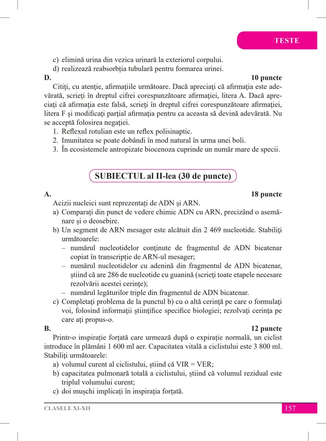 Mariana Drumea
Ramona A. Morar
Ramona O. Morar
BIOLOGIE – ANATOMIE ȘI
FIZIOLOGIE UMANĂ, GENETICĂ
ȘI ECOLOGIE UMANĂ
Ghid de pregătire
pentru