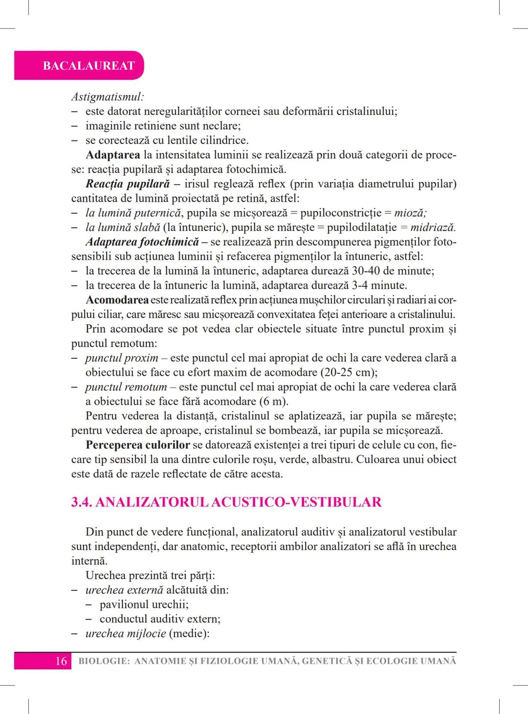 Mariana Drumea
Ramona A. Morar
Ramona O. Morar
BIOLOGIE – ANATOMIE ȘI
FIZIOLOGIE UMANĂ, GENETICĂ
ȘI ECOLOGIE UMANĂ
Ghid de pregătire
pentru