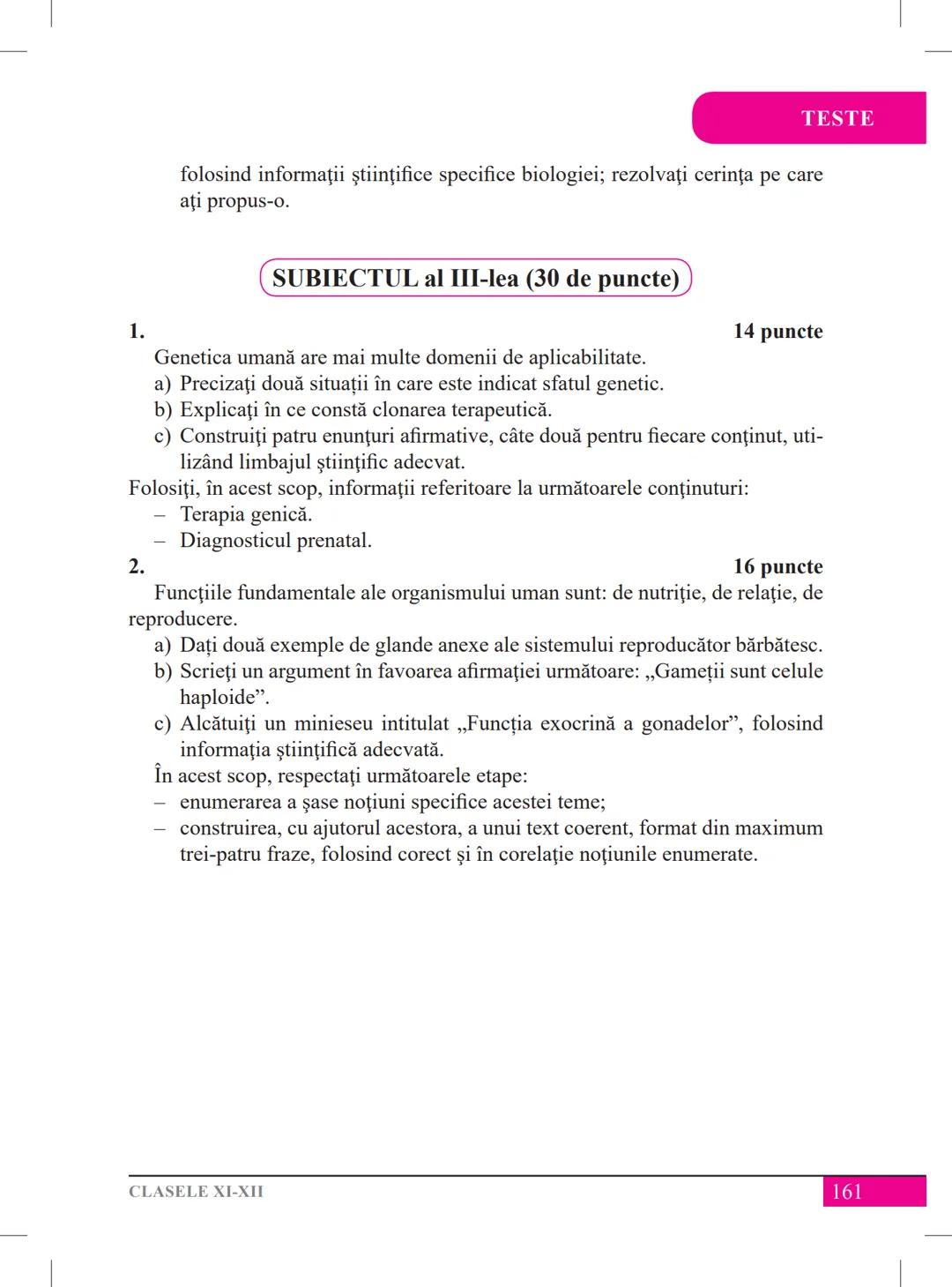 Mariana Drumea
Ramona A. Morar
Ramona O. Morar
BIOLOGIE – ANATOMIE ȘI
FIZIOLOGIE UMANĂ, GENETICĂ
ȘI ECOLOGIE UMANĂ
Ghid de pregătire
pentru