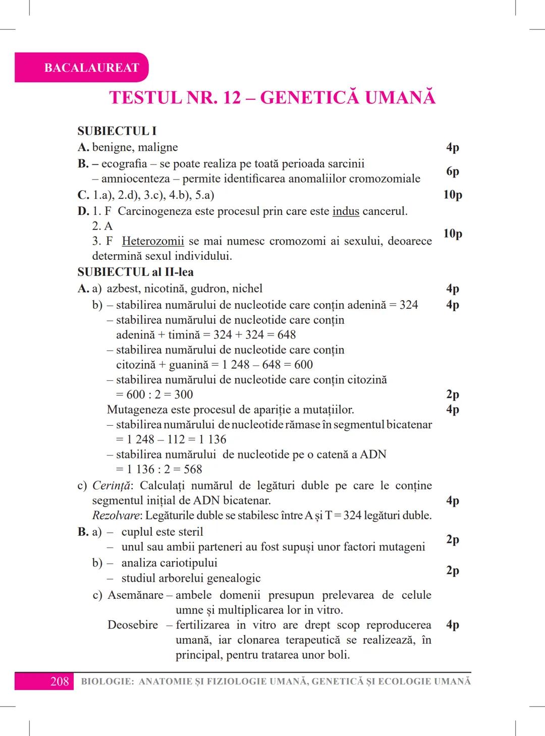 Mariana Drumea
Ramona A. Morar
Ramona O. Morar
BIOLOGIE – ANATOMIE ȘI
FIZIOLOGIE UMANĂ, GENETICĂ
ȘI ECOLOGIE UMANĂ
Ghid de pregătire
pentru