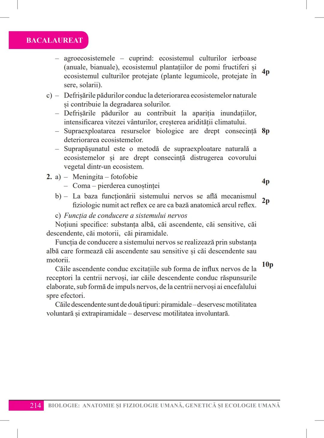 Mariana Drumea
Ramona A. Morar
Ramona O. Morar
BIOLOGIE – ANATOMIE ȘI
FIZIOLOGIE UMANĂ, GENETICĂ
ȘI ECOLOGIE UMANĂ
Ghid de pregătire
pentru