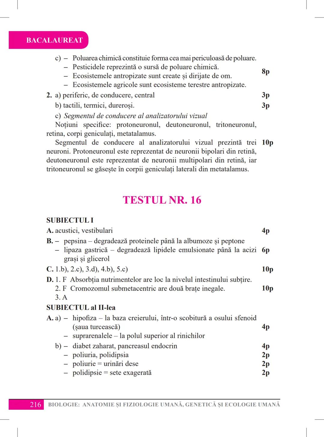 Mariana Drumea
Ramona A. Morar
Ramona O. Morar
BIOLOGIE – ANATOMIE ȘI
FIZIOLOGIE UMANĂ, GENETICĂ
ȘI ECOLOGIE UMANĂ
Ghid de pregătire
pentru