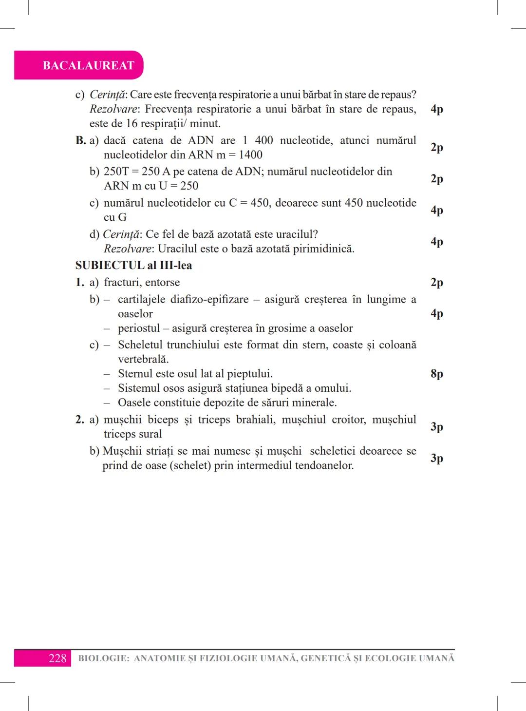 Mariana Drumea
Ramona A. Morar
Ramona O. Morar
BIOLOGIE – ANATOMIE ȘI
FIZIOLOGIE UMANĂ, GENETICĂ
ȘI ECOLOGIE UMANĂ
Ghid de pregătire
pentru