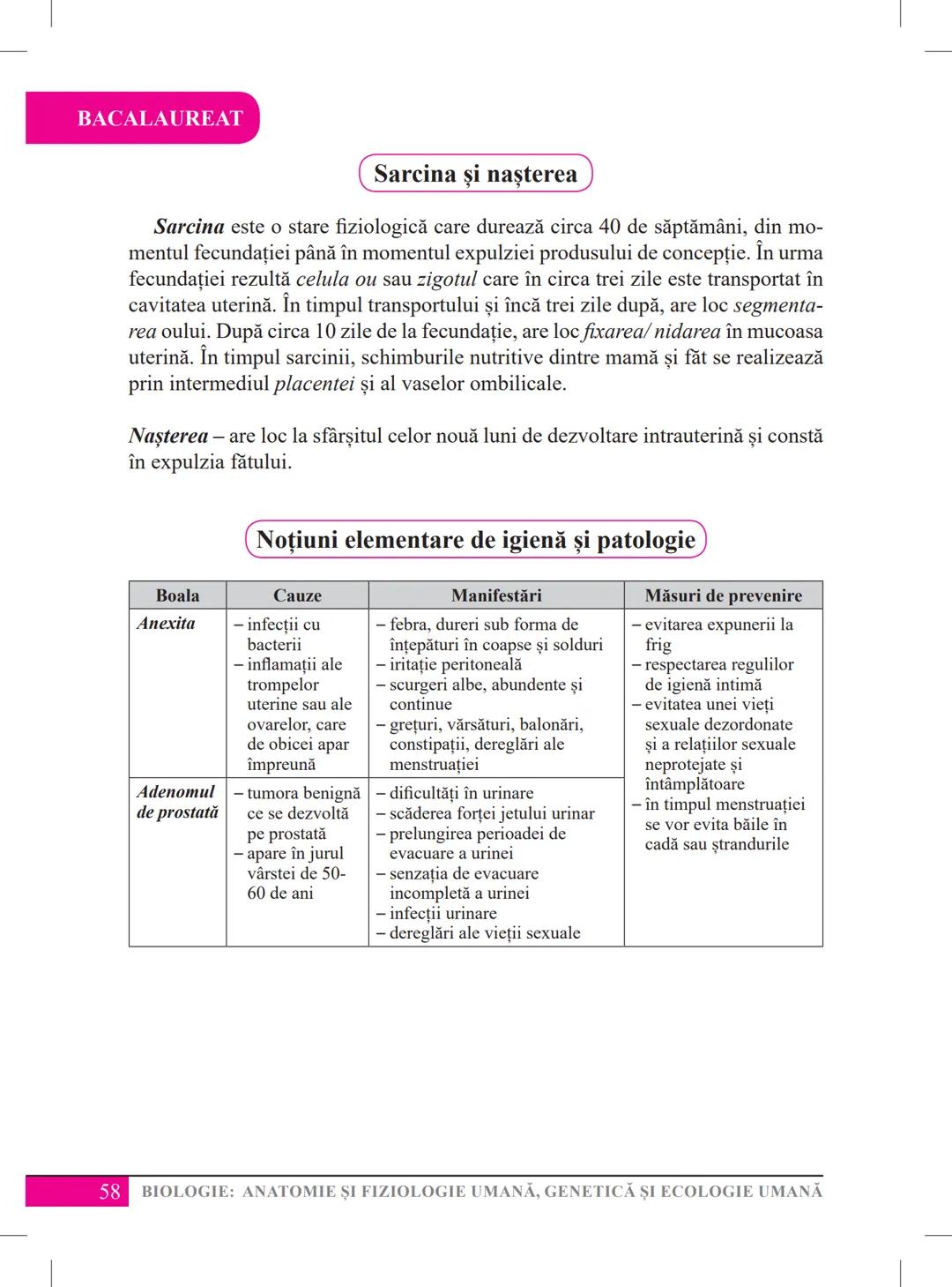 Mariana Drumea
Ramona A. Morar
Ramona O. Morar
BIOLOGIE – ANATOMIE ȘI
FIZIOLOGIE UMANĂ, GENETICĂ
ȘI ECOLOGIE UMANĂ
Ghid de pregătire
pentru