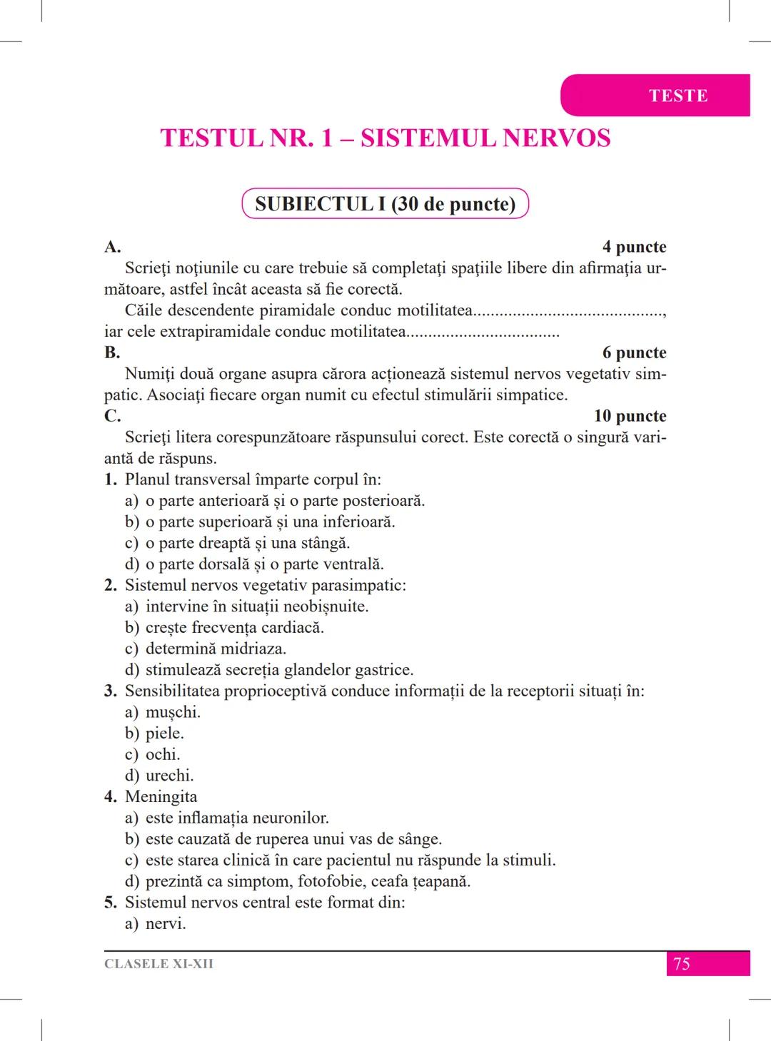 Mariana Drumea
Ramona A. Morar
Ramona O. Morar
BIOLOGIE – ANATOMIE ȘI
FIZIOLOGIE UMANĂ, GENETICĂ
ȘI ECOLOGIE UMANĂ
Ghid de pregătire
pentru