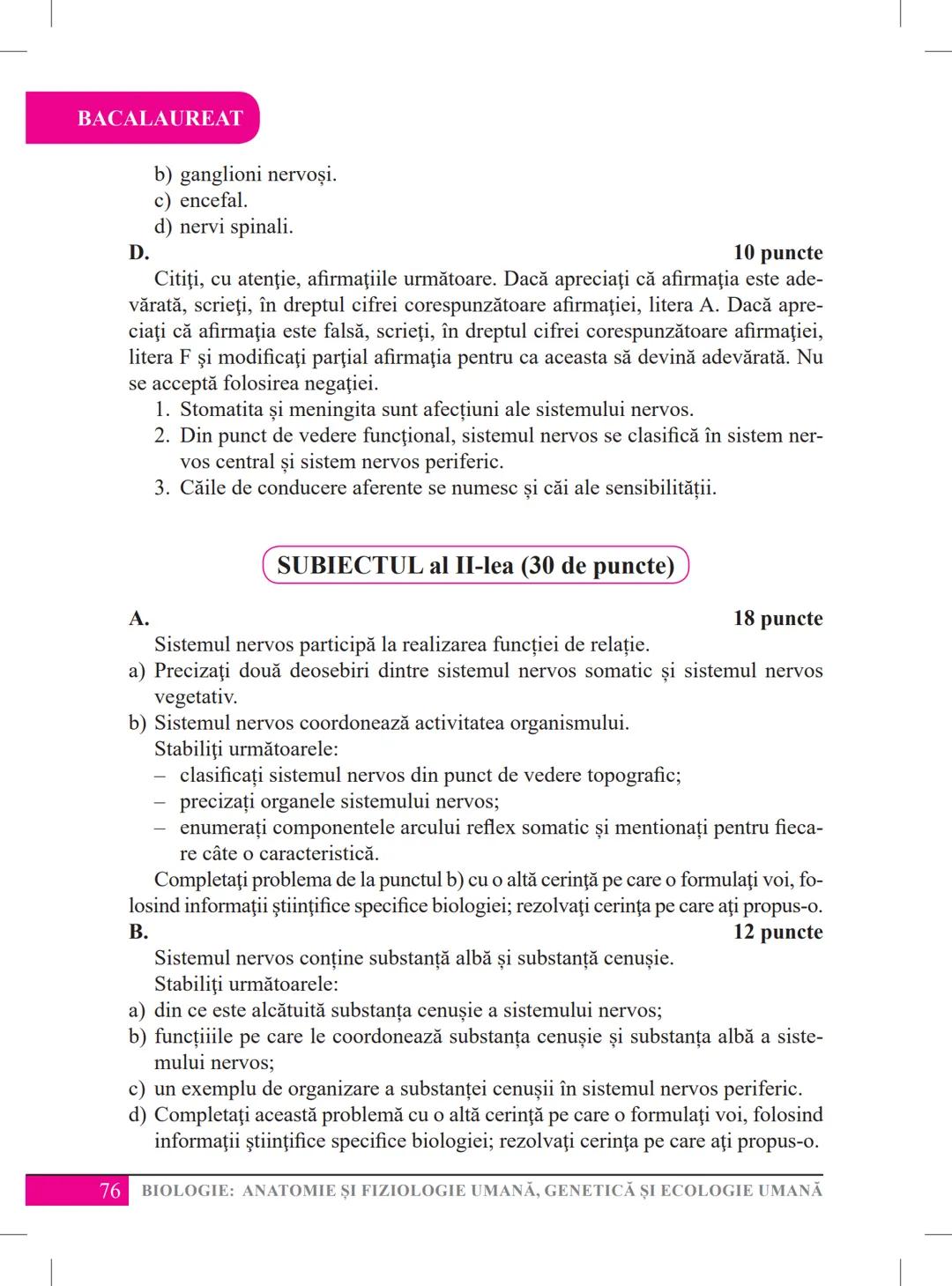 Mariana Drumea
Ramona A. Morar
Ramona O. Morar
BIOLOGIE – ANATOMIE ȘI
FIZIOLOGIE UMANĂ, GENETICĂ
ȘI ECOLOGIE UMANĂ
Ghid de pregătire
pentru