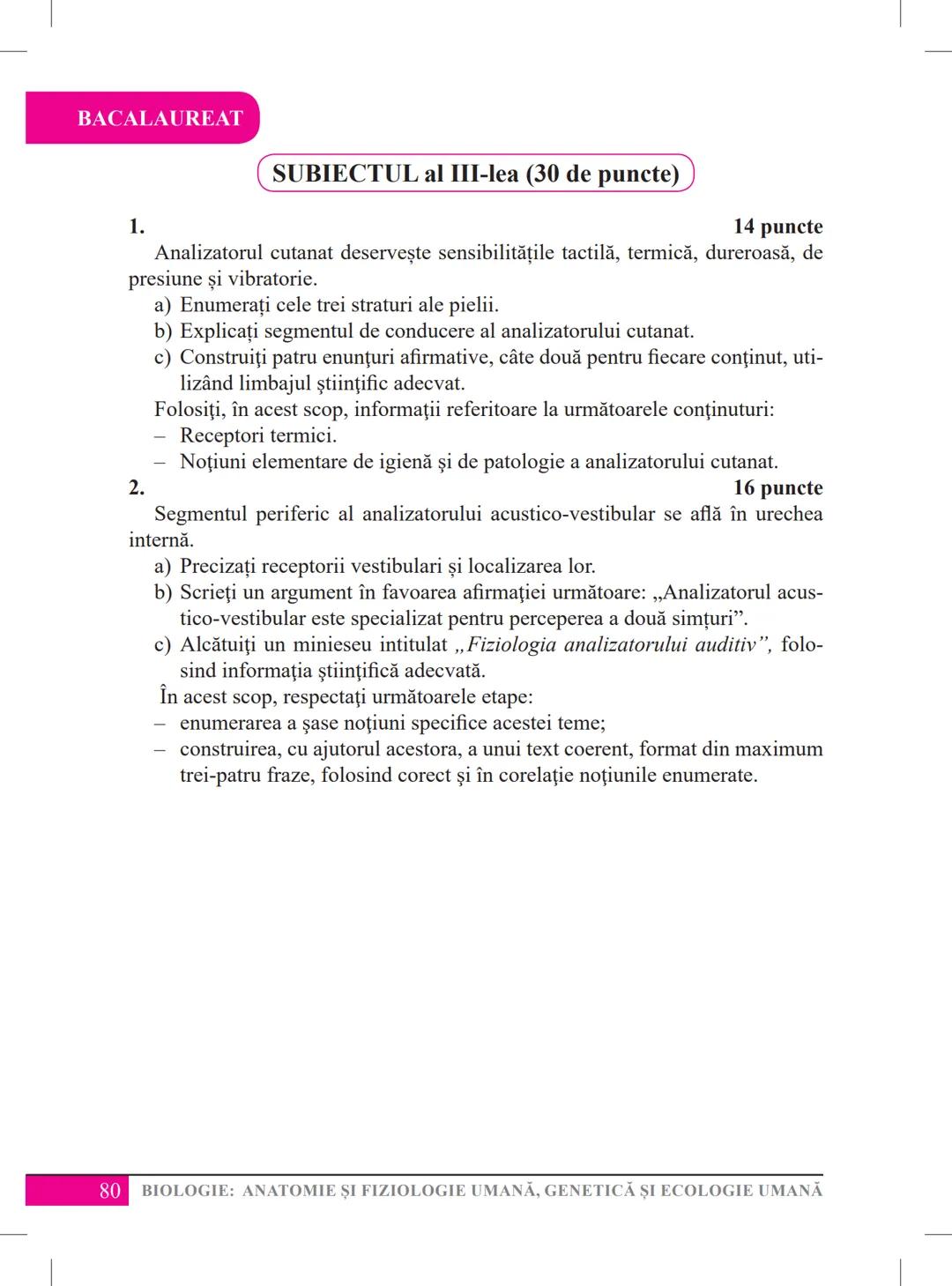 Mariana Drumea
Ramona A. Morar
Ramona O. Morar
BIOLOGIE – ANATOMIE ȘI
FIZIOLOGIE UMANĂ, GENETICĂ
ȘI ECOLOGIE UMANĂ
Ghid de pregătire
pentru