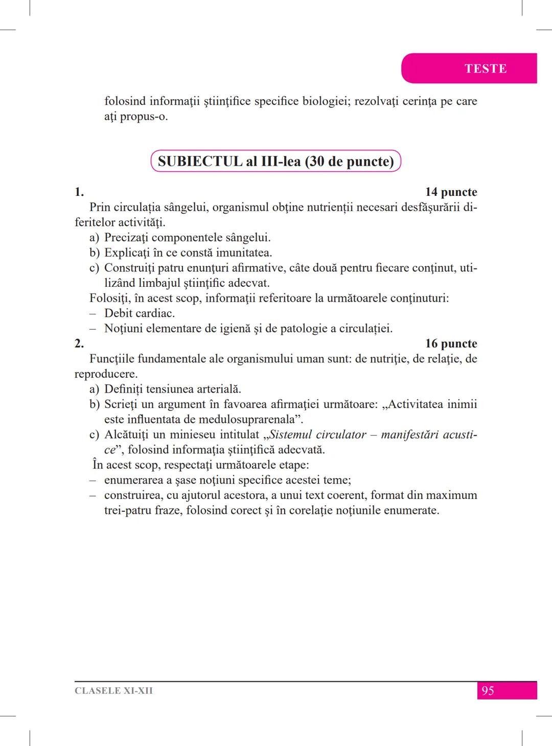 Mariana Drumea
Ramona A. Morar
Ramona O. Morar
BIOLOGIE – ANATOMIE ȘI
FIZIOLOGIE UMANĂ, GENETICĂ
ȘI ECOLOGIE UMANĂ
Ghid de pregătire
pentru