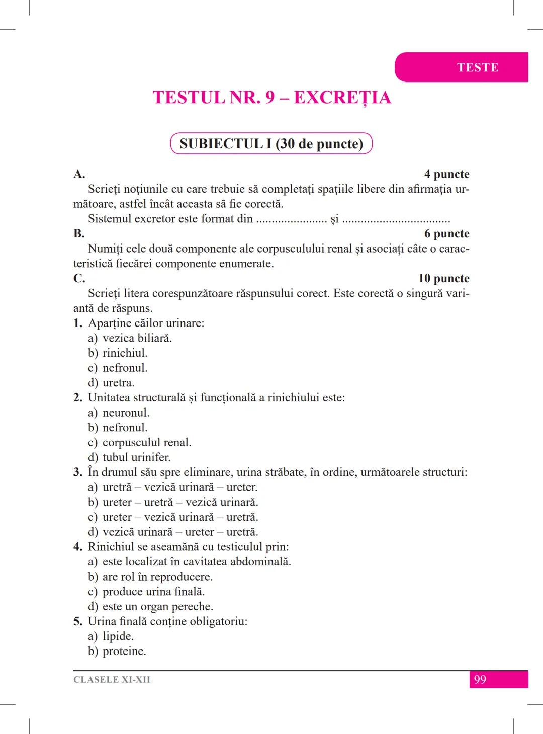 Mariana Drumea
Ramona A. Morar
Ramona O. Morar
BIOLOGIE – ANATOMIE ȘI
FIZIOLOGIE UMANĂ, GENETICĂ
ȘI ECOLOGIE UMANĂ
Ghid de pregătire
pentru